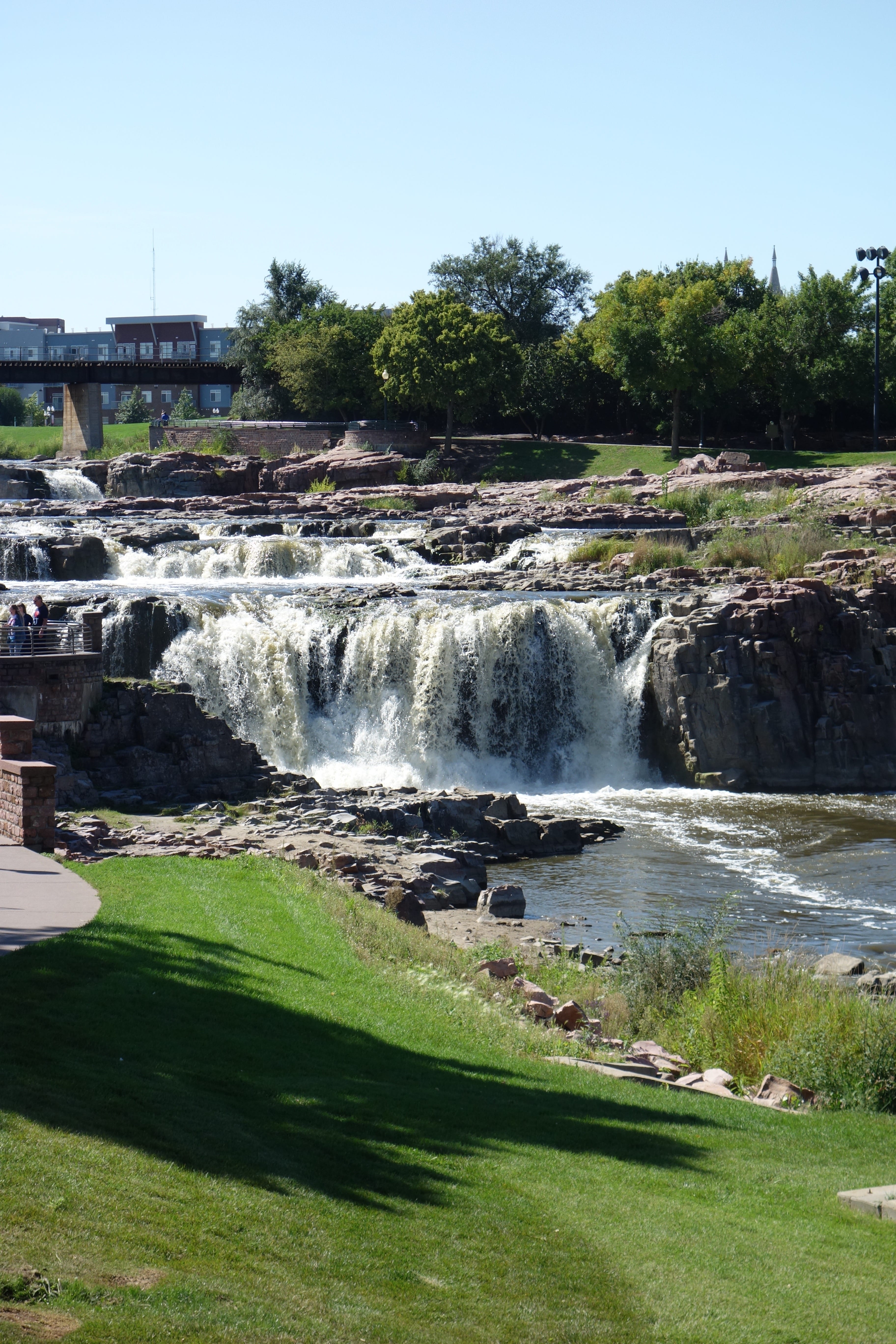 Wasserfalle in Sioux Falls