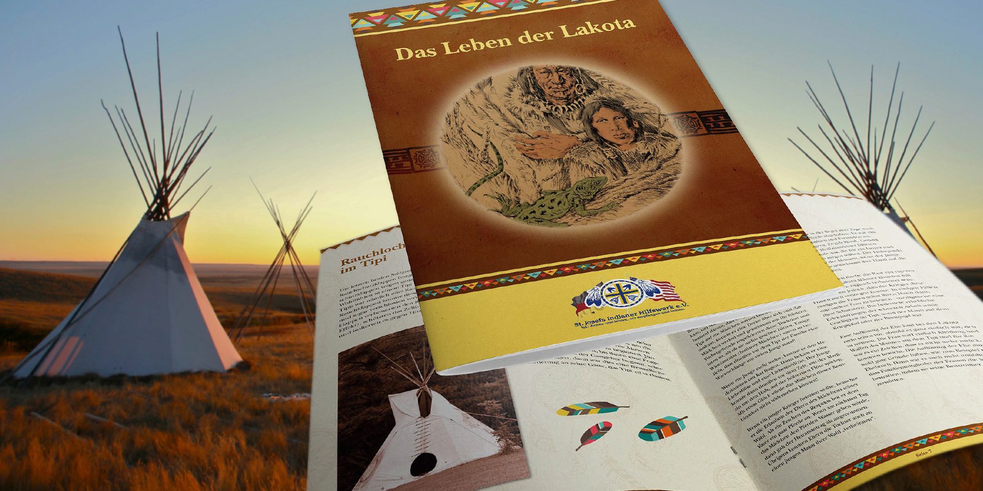 Broschüre "Das Leben Der Lakota" - St. Josefs Indianer Hilfswerk E.V.