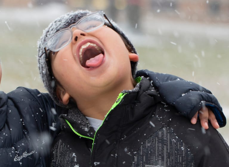 Wohlige Wärme für die Kinder!